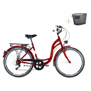 KENZEL Gradski bicikl Dream Royal, 26", Crvena